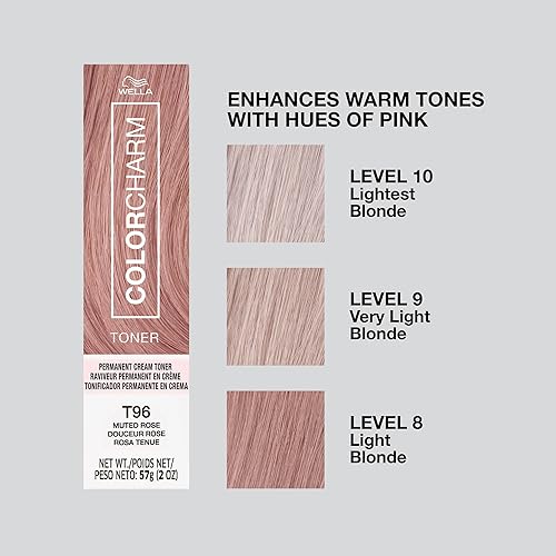 Miniatura 6 de COLORCHARM Permanent Crème Hair Toner  Free of Animal-Derived Ingredients, Parabens Free & Gluten Free  2 oz