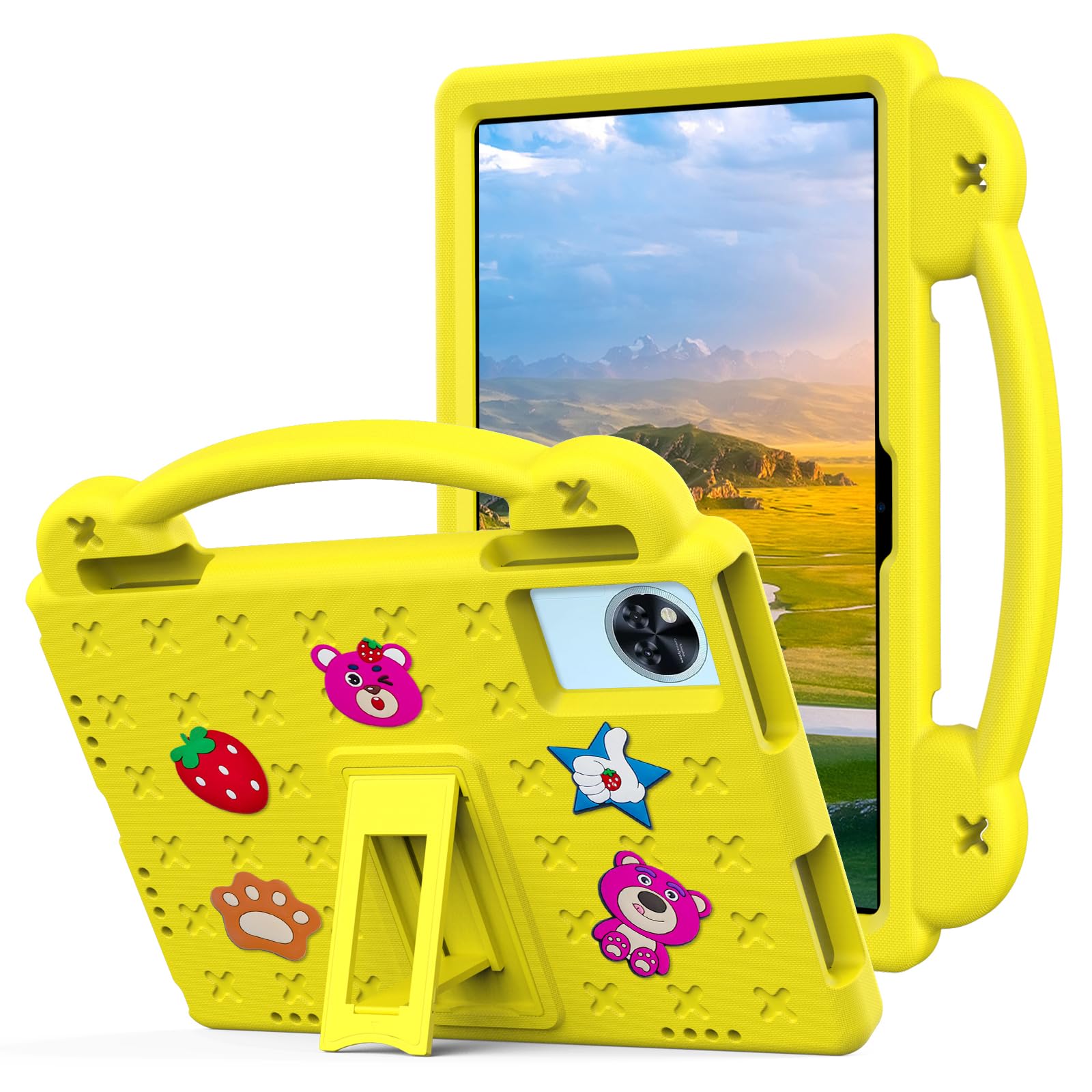 Light Weight Handle Case for Umidigi G7 Tab Pro (11"), Shockproof Case Kids Friendly Foam Case