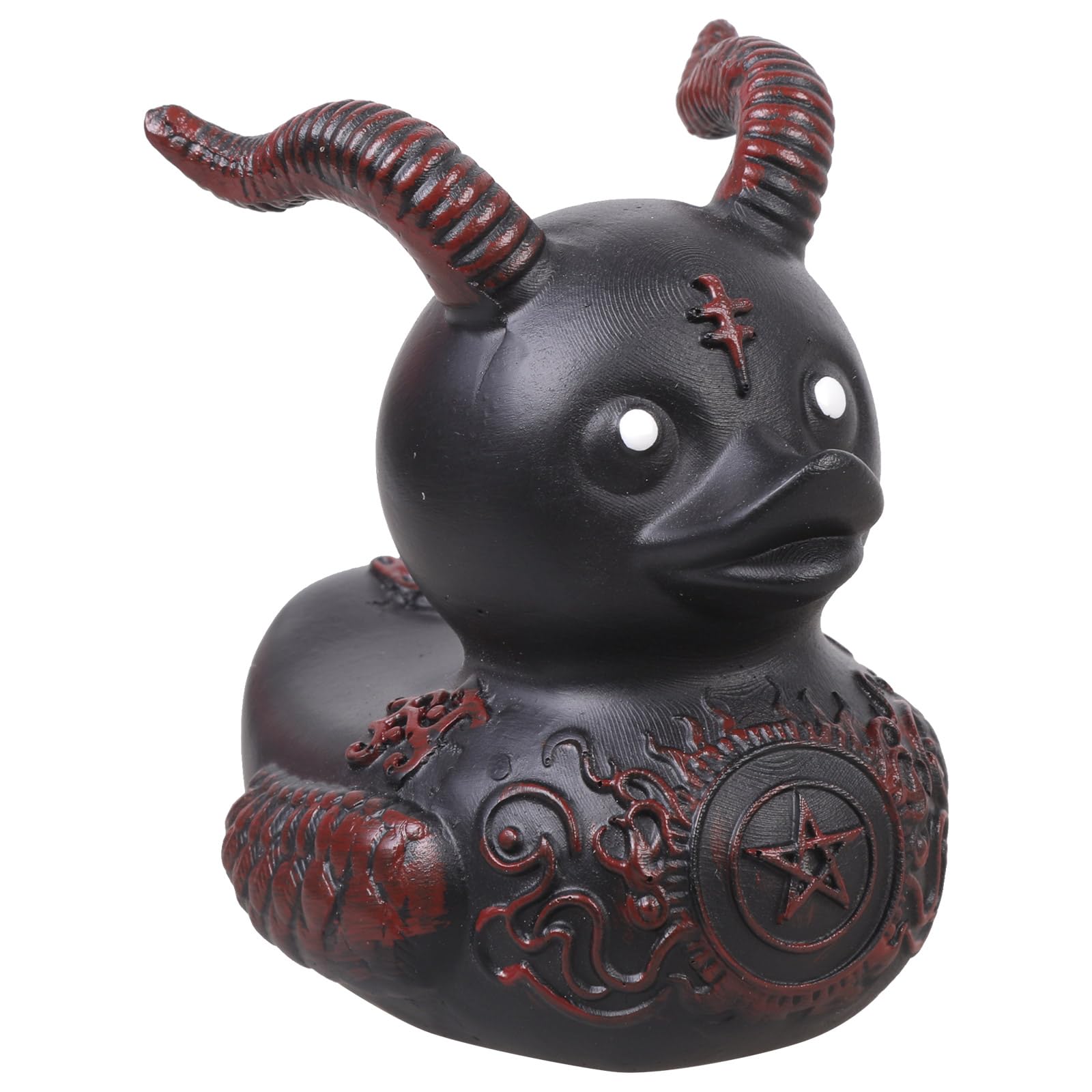 Duckieville Sculpture Figure Statue Punk and Rock Figurine Satanic Statue