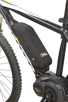 M-Wave E-Bike Battery Protective Cover , Black | M-Wave E-Protect Downtube External Battery Cover for & | Neoprene Protection