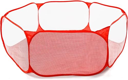 Vista 28 de STARBOLO Tienda de campaña para niños con pelotas, plegable para niños pequeños, piscina de pelotas, valla de gateo para interiores y exteriores