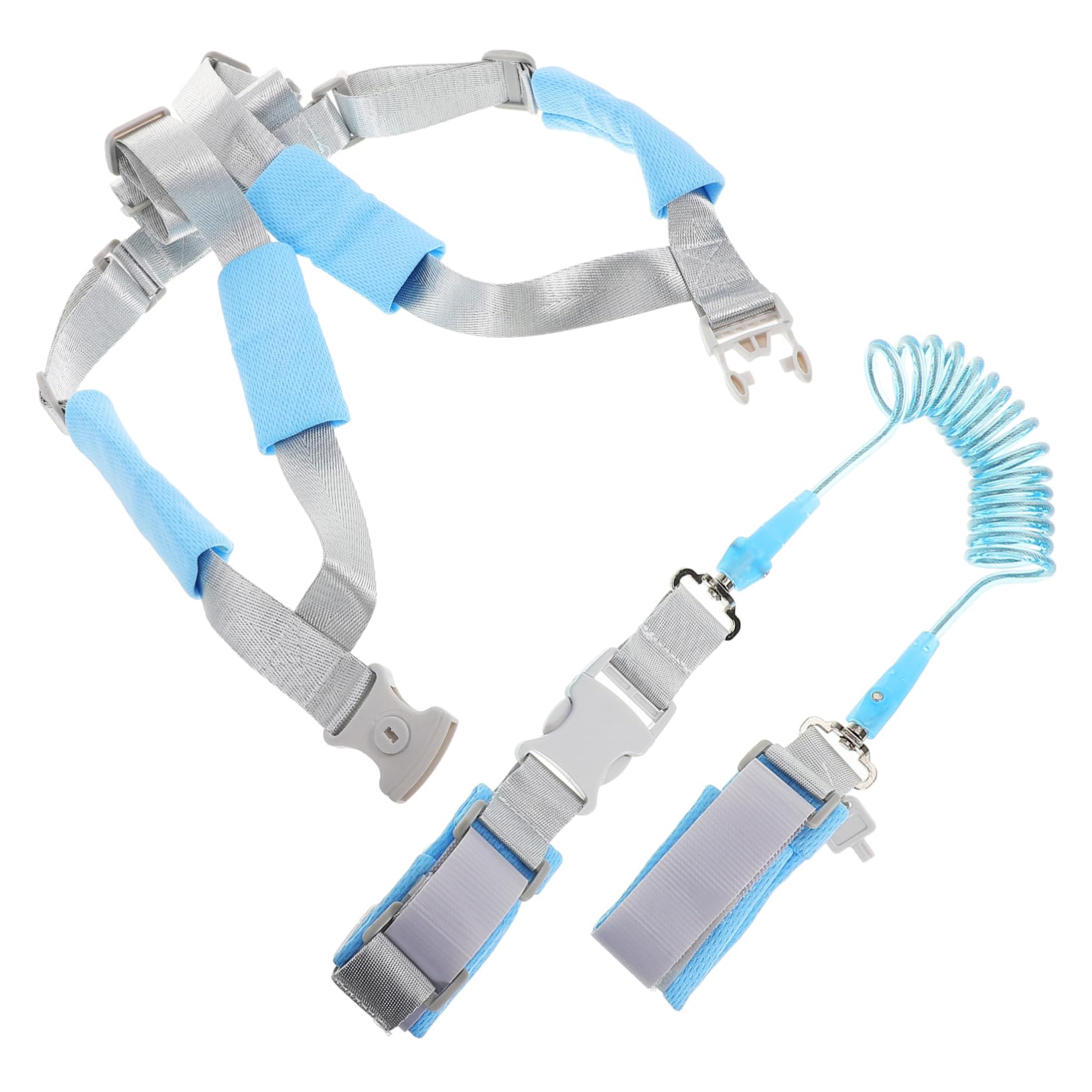 4 Piezas Pulsera antipérdida Correa de seguridad para niños Arnés de seguridad para bebés arnés para caminar para niños pequeños correas para niños de 2 a 4 años tejida Toyvian