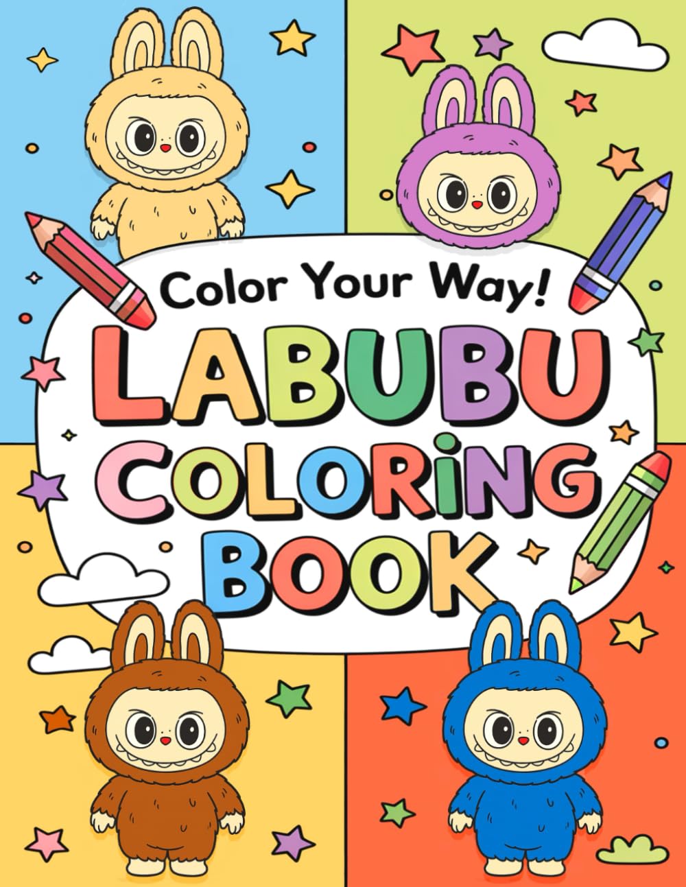 Amazon com Labubu Coloring Book - 71TdrywzvhL. SL1293