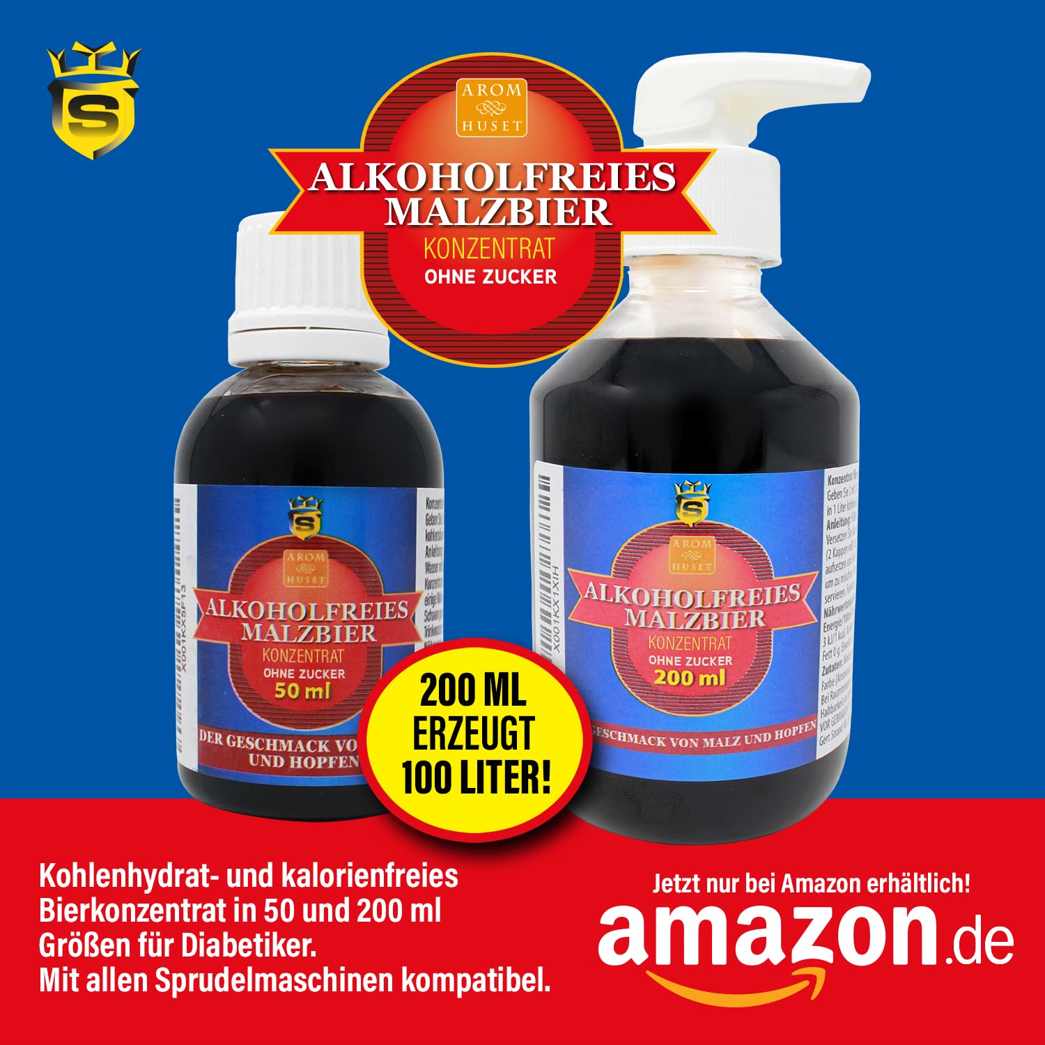 Kaktus-Konzentrat 200 ml ergibt 100 L kohlensurehaltiges Wasser|Kaktusgeschmack|  fr SodaStream & Wassersprudler |ohne Zucker |null Kalorien|  hochkonzentriertes Aroma 1:500 |+ GRATIS-Dosierspender : Amazon.de:  Lebensmittel & Getrnke