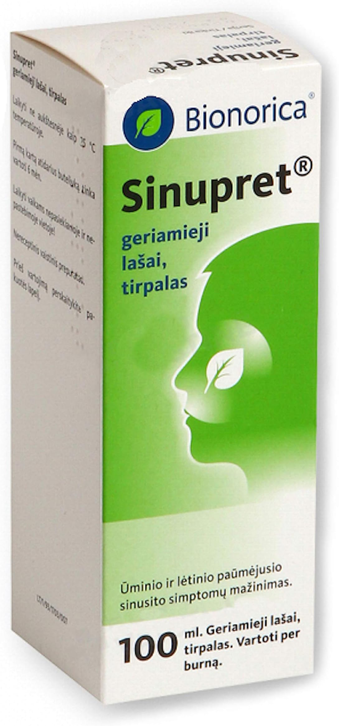 – 100 ml Oral Drops Solution Sinusitis Relief