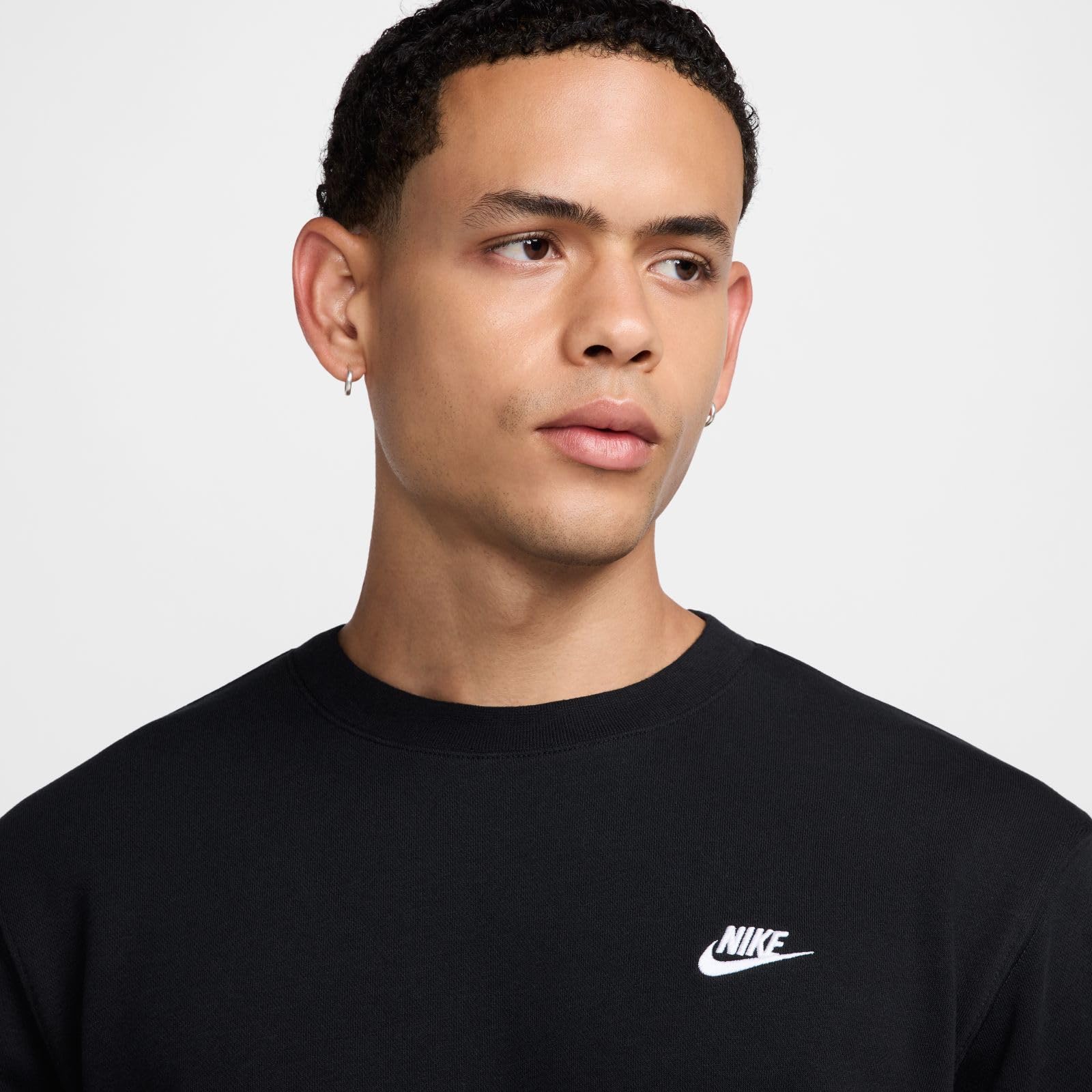 Nike Club French Terry Crew Maglione Uomo (Pacco da 1)