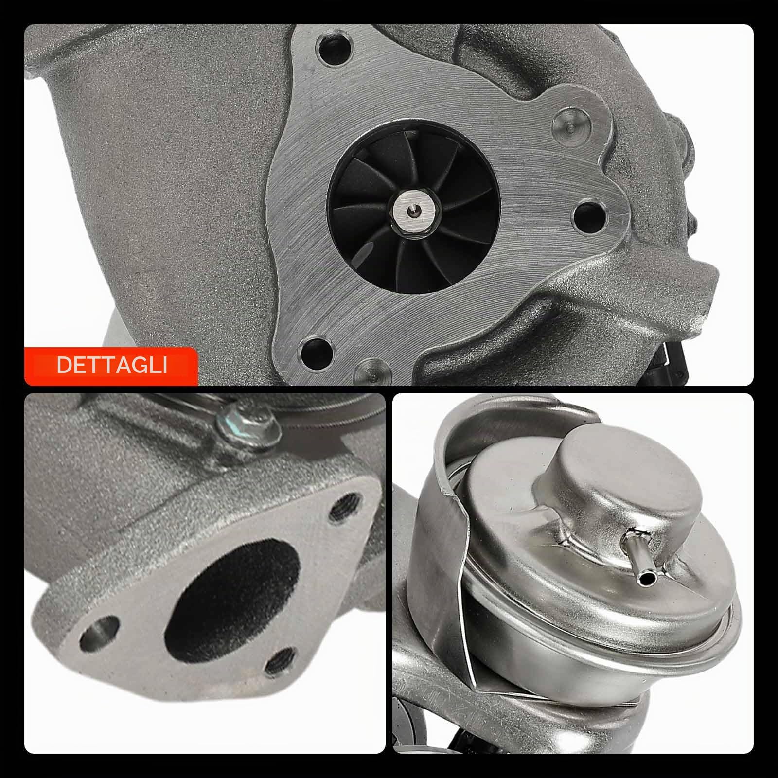 Frankberg Turbocompressore 1720127030 | Compatibile con: A.v.e.n.s.i.s Station Wagon T22, A.v.e.n.s.i.s T25, R.A.V 4 II A2, A.v.e.n.s.i.s T22