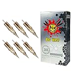 BIGWASP 12 Standard 3RS Tattoo Needle Cartridges 3 Round Shader 20Pcs (Generation 3)