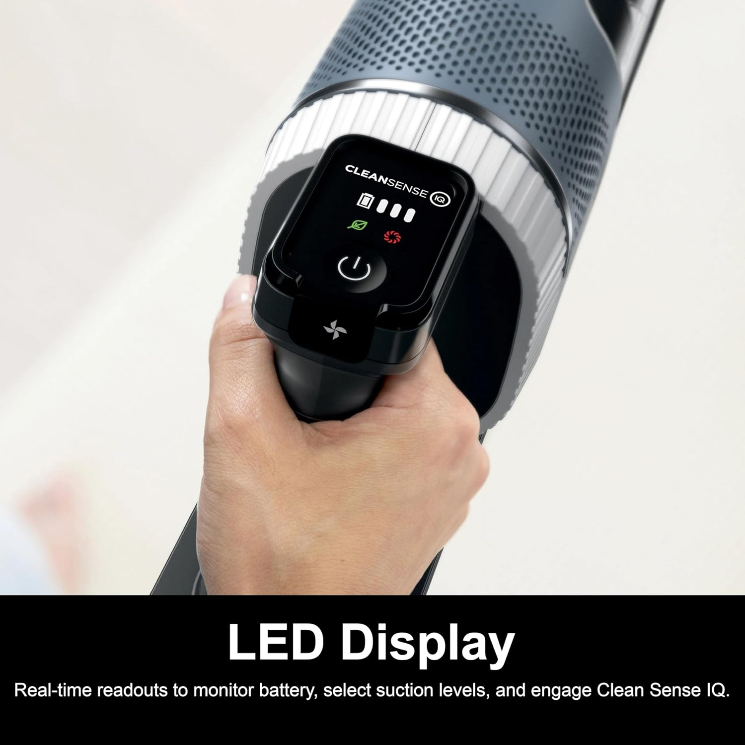 Shark Stratos Cordless Vacuum with Clean Sense IQ and DuoClean PowerFins, MultiFlex Wand, Includes Duster Crevice Tool & Anti-Allergen Brush, Up to 40 Minute Runtime (Renewed)