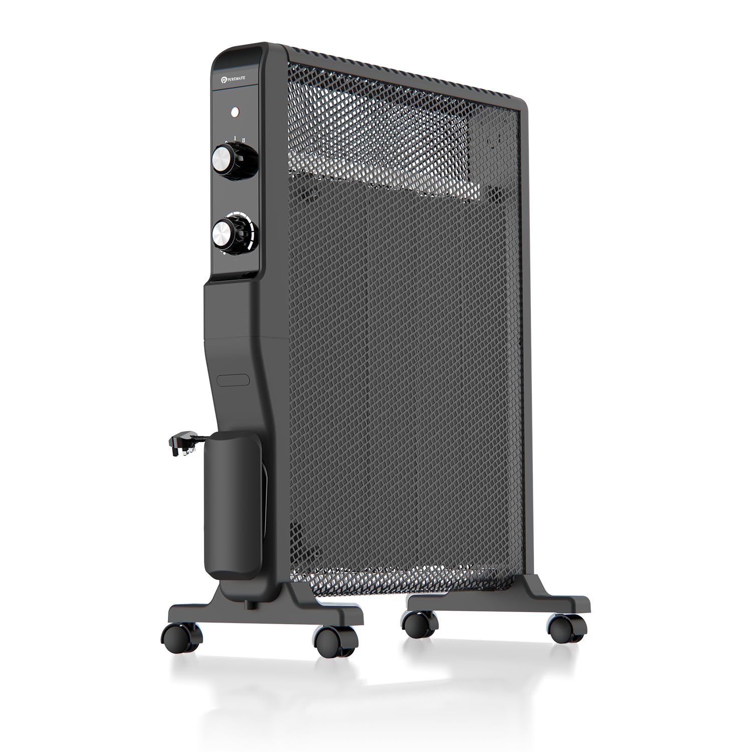 Puremate Heater Oil Free With Mica Panels 2000w Electric Heater