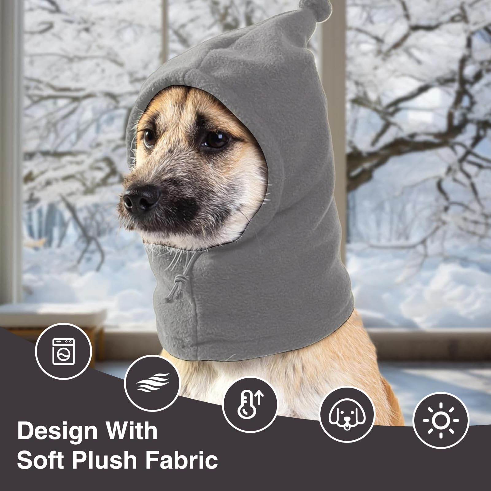 CQJ 2 Pcs Dog Hat - Image 3