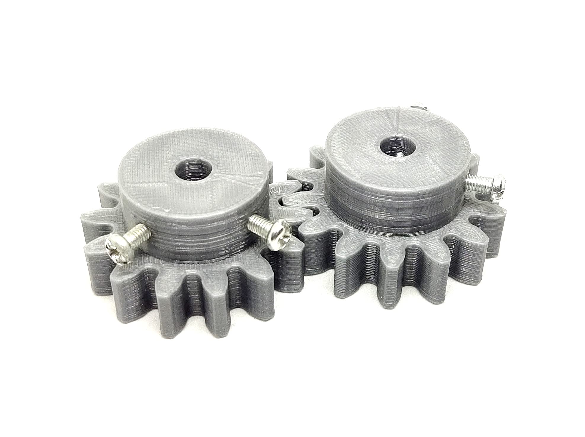 INVENTO 2pcs 3D Printed Plastic Spur Gear 14 Teeth, 40mm dia, 10mm Width, 8mm hole, 2.5 Module for DIY Projects-image-41