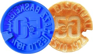 NBA Officially Licensed Utah Jazz Logo Silicone Mold, For Basketball Fans, Pancakes, Pizza, Cakes, Brownie, Chocolate, Eggs and More, Perfect for Game Day Treats, Non-Stick Dishwasher Safe