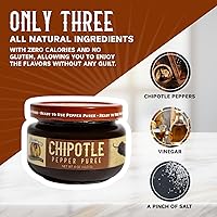 Vista 3 de Louisiana Pepper Exchange - Puré de pimiento chipotle, salsa con sabor picante, ahumado y dulce, condimento para marinada, adobo, aderezo ranch