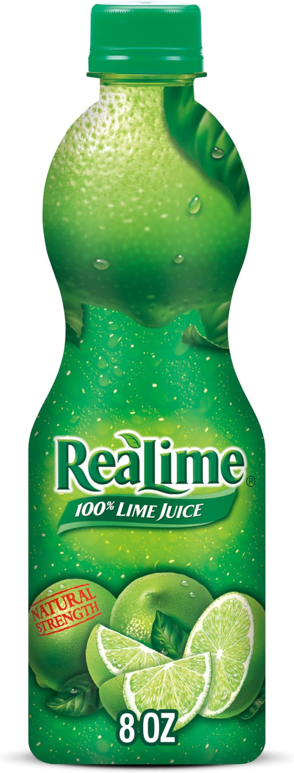 ReaLime, 100% Lime Juice, 8 Fl Oz Bottle