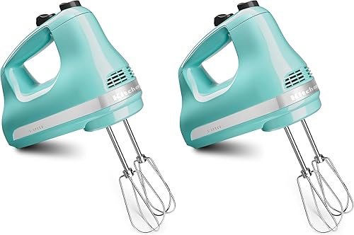 Miniatura 7 de KitchenAid KHM512 - Batidora de mano de 5 velocidades, ultra potencia, Contour Silver Plateado Contour