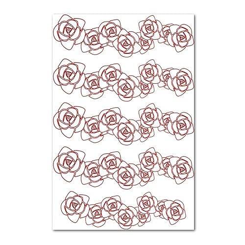 Miniatura 1 de Rulercosplay Tatuaje de transferencia para Itadori Yuji, Ryomen Sukuna de Anime Jujutsu Kaisen accesorio de cosplay (Kugisaki Nobara)