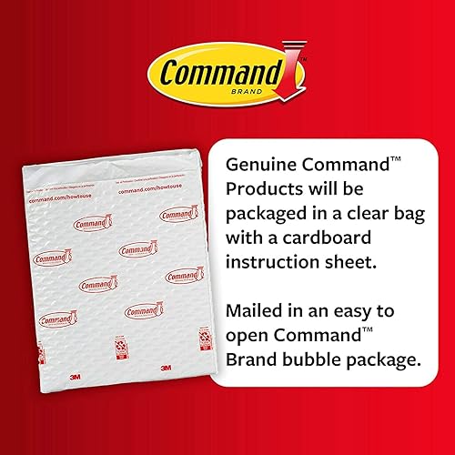 Miniatura 6 de Command - Paquete de ganchos de pared, 16 ganchos pequeños, de cabilla y de alambre con 7 ganchos grandes multiusos, incluye tiras