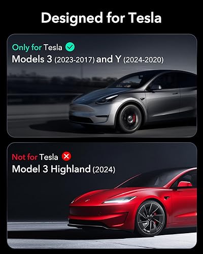 Miniatura 2 de ESR Protector de pantalla de vidrio templado para Tesla Model Y (2025-2020), Tesla Model 3 (2023-2017), protector de pantalla táctil de 15 pulgadas