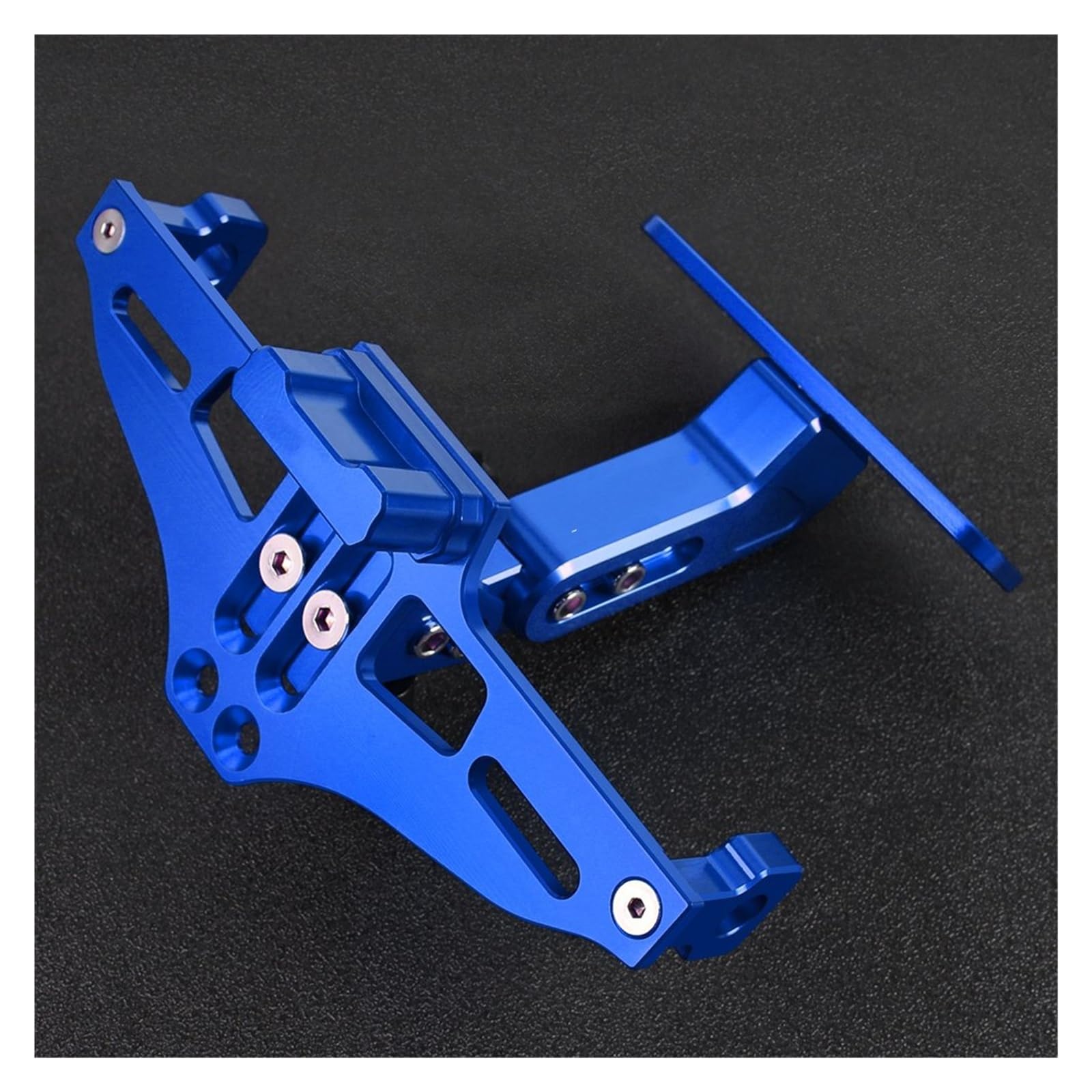 Support de plaque arrière réglable Beta XTrainer 300 bleu à LED moto