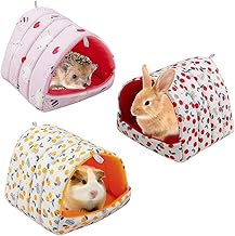 3 Guinea Pigs Bed Washable Small Animal Guinea Pig Suitable for Hamster Rabbit Hedgehog Usw