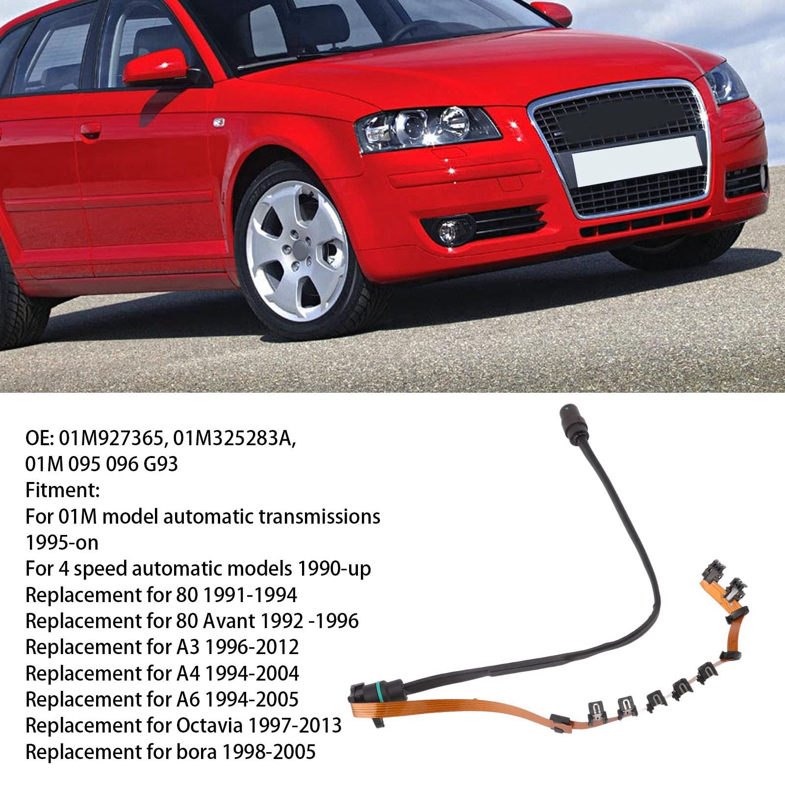 Sensore Nastro Solenoide Cablaggio Interno Trasmissione, 01M927365 01M 095 096 G93 Sostituzione per 1996‑2012 Cambi automatici e accessori Cambi automatici e accessori