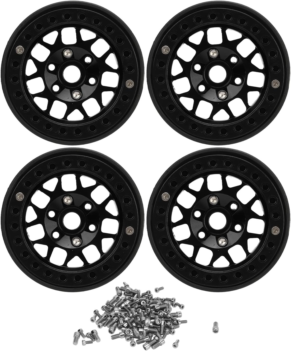 アルミニウム 1.9 インチ ビードロック ホイール RC ホイール リム