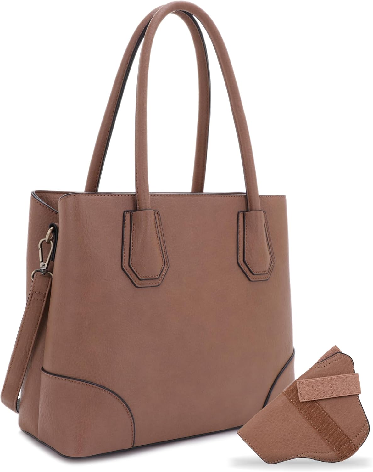 JESSIE & JAMES Concealed Carry Tote Bag Top Handle Satchel Purse
