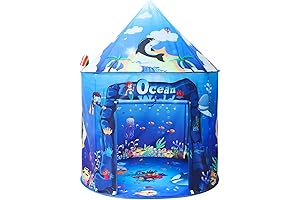 Under The Sea Kids Mermaid Tent | Magical Ocean Princess Play Tent