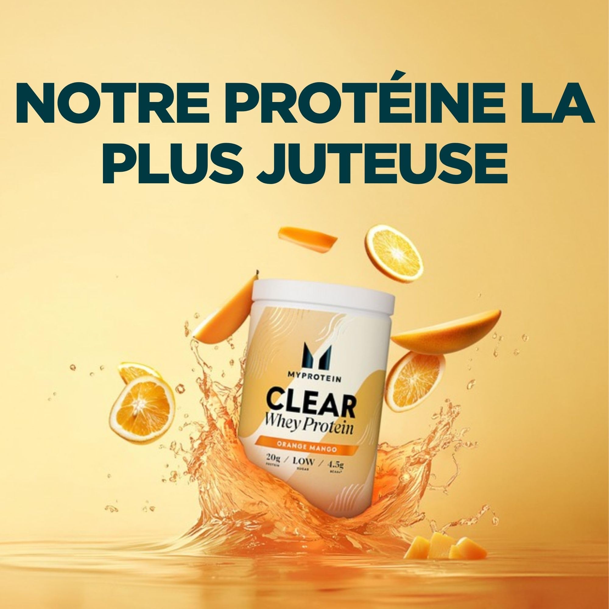 MyProtein Clear Whey isolate Orange Mango 500g