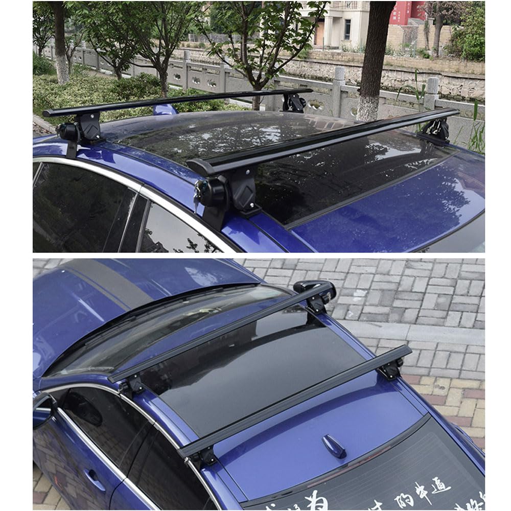 Wonderdriver Lockable Roof Rack Cross Bars For Rivian R1S (2022-2025) - 260lb Capacity, Aluminum, Black - View #13