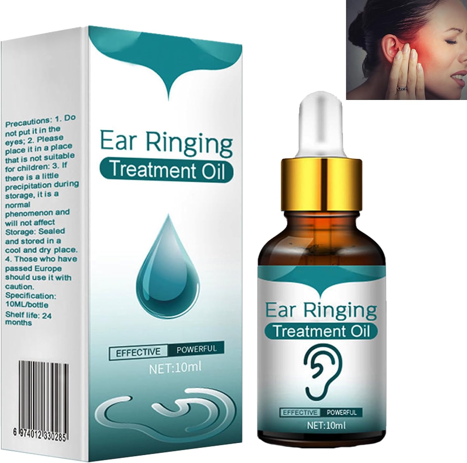 Tinnitus Drops,Earache Drops,Ear Health Care Drops,Ear Ringing Drops