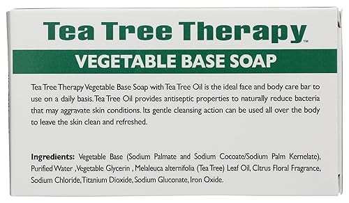 Miniatura 2 de Tea Tree Therapy jabón en barra base vegetal 35 onzas