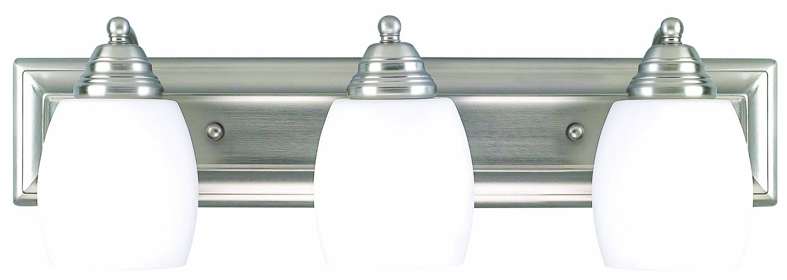 CanarmIVL259A03BPT 3 Light Griffin Bathroom Bar Light by Canarm