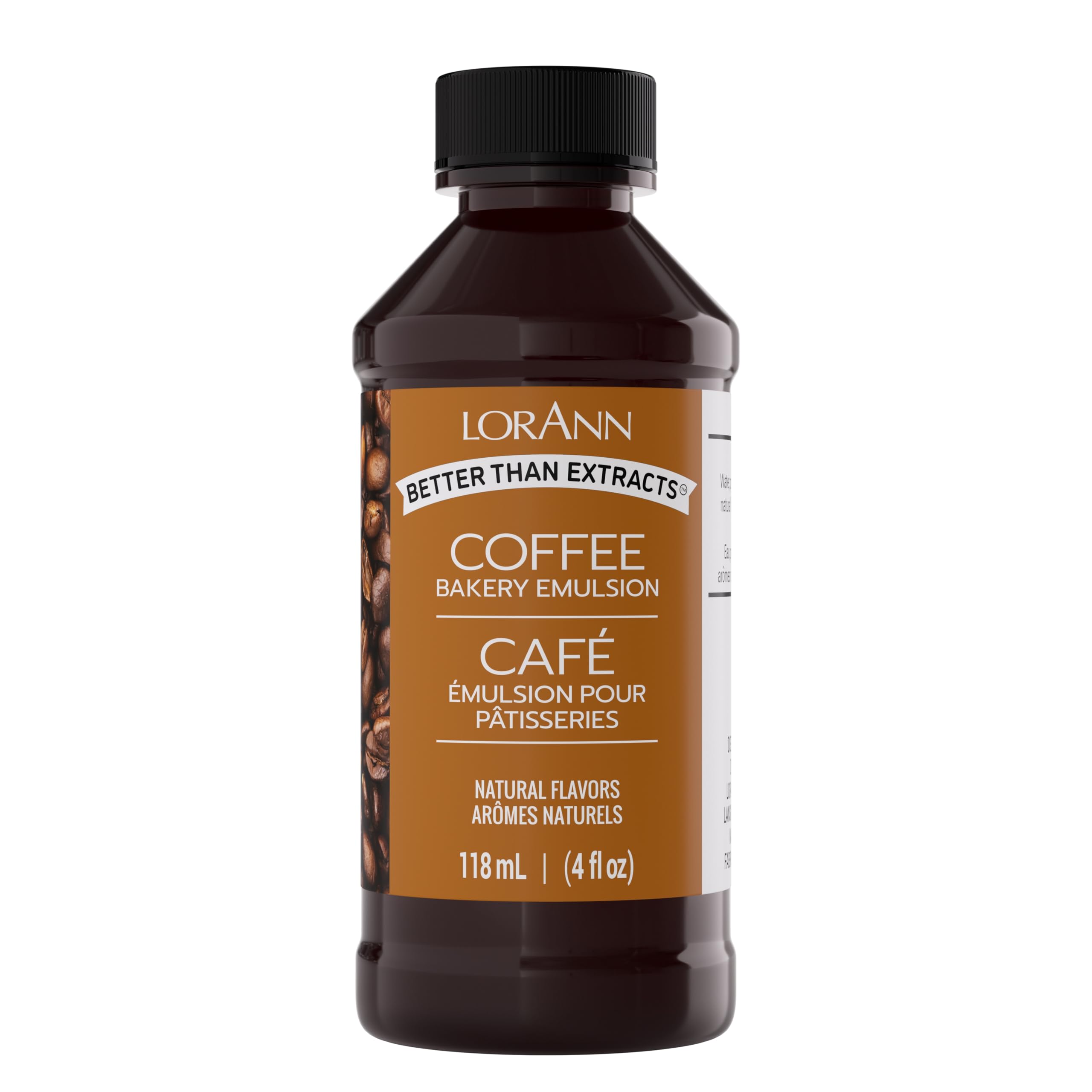 Lorann OilsBakery Emulsions Natural and Artificial Flavor 4oz-Coffee, Other, Multicoloured, 6.82 x 6.82 x 13.43 cm