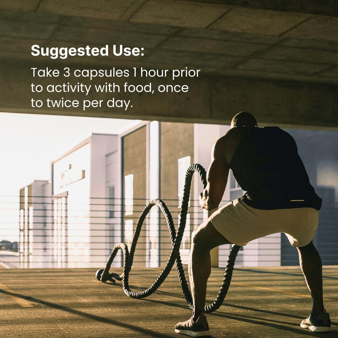 CHOQ Action 2.0 Energy & Circulation Support - Rhodiola Rosea, Beetroot & B12 Supplement - Nitric Oxide Booster for Men & Women - Focus & Recovery - 90 Capsules - Image 5