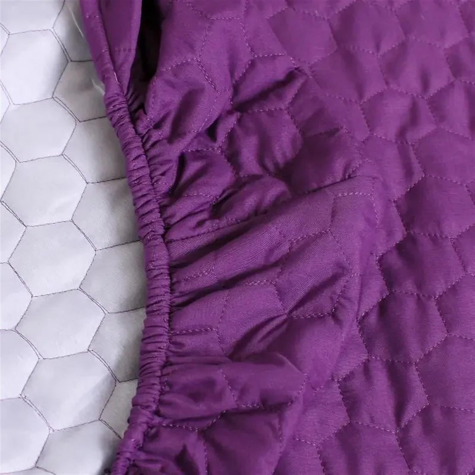 Funda para Cama de Masaje Sábana Ajustable Acolchada Gruesa for salón de Belleza, Agradable for la Piel, for Mesa de masajes, SPA, cubrecama con Orificio for Respirar(06,70x190cm)