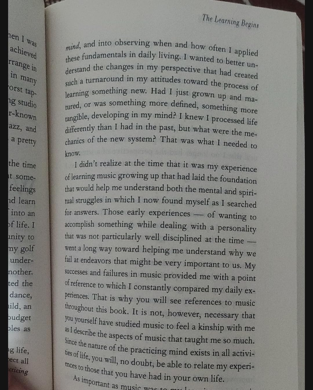 The Practicing Mind: Developing Focus and Discipline in Your Life a ...