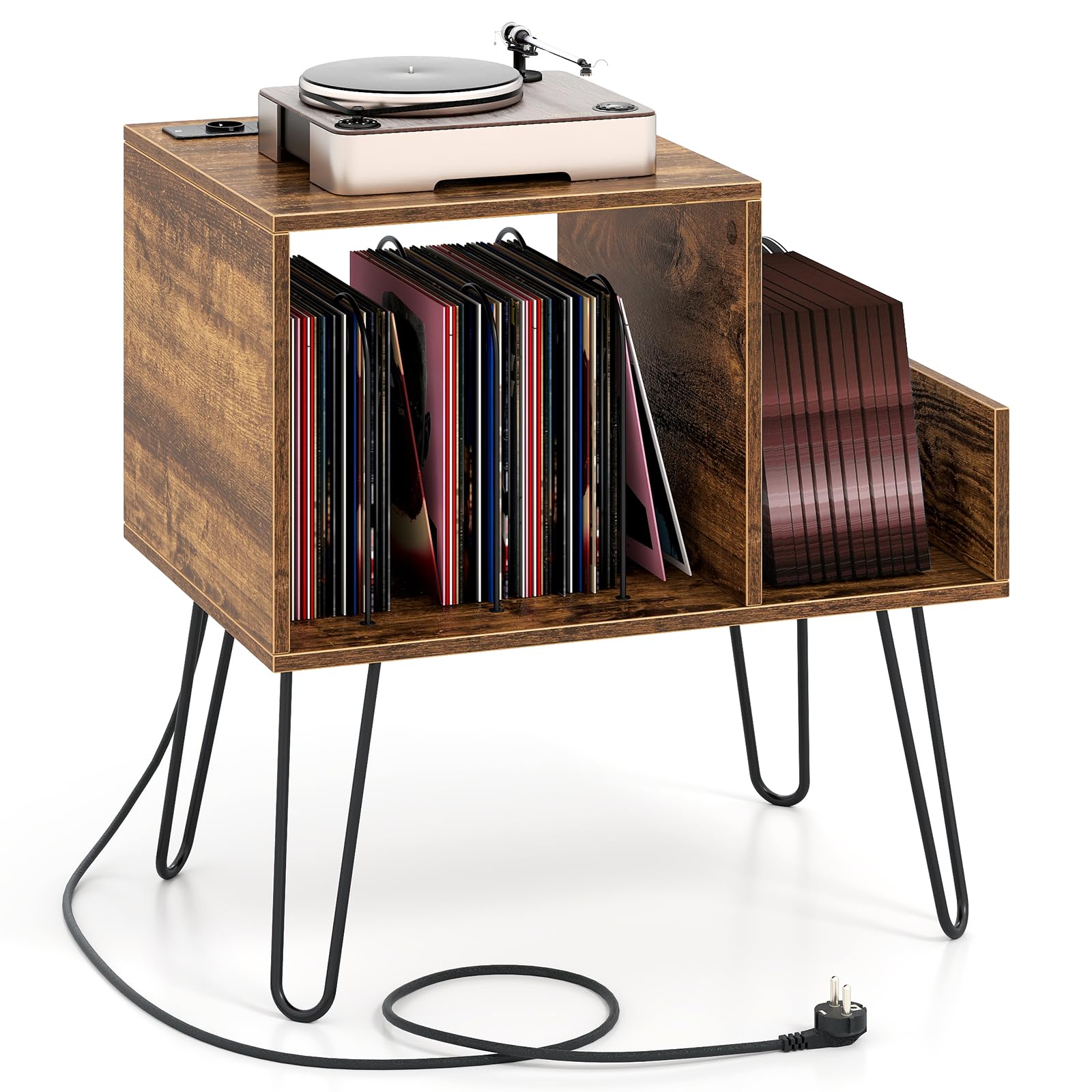 Platine vinyle bluetooth haut de gamme - Tourne disque - Lecteur vinyle design m