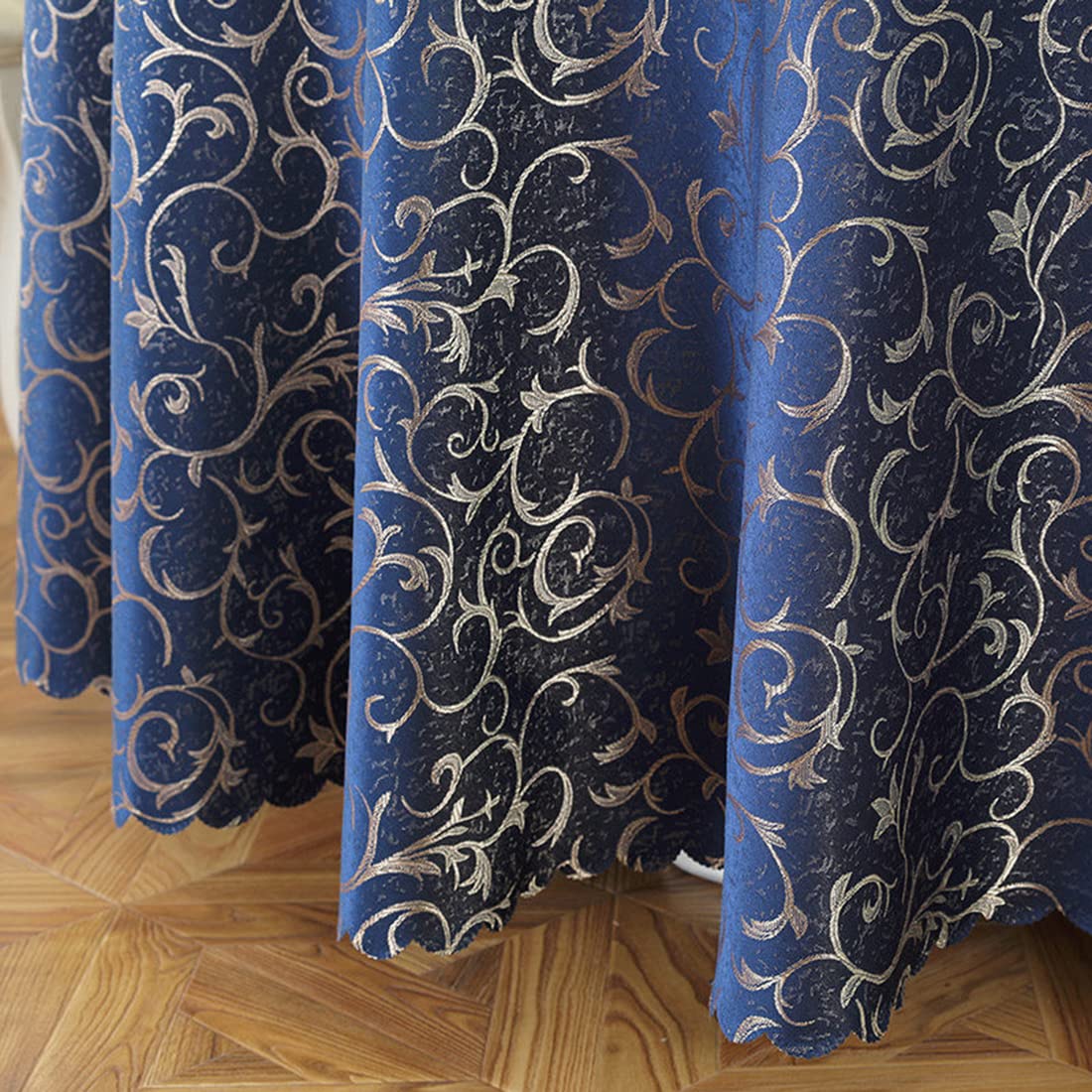 Elegante tovaglia rotonda per casa e hotel in tessuto di alta qualità, decorazione ideale per eventi, riunioni e occasioni speciali, elegante tovaglia per feste