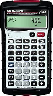 Pipe Trades Pro 4095 Advanced Pipe Trades Math Calculator - coolthings.us