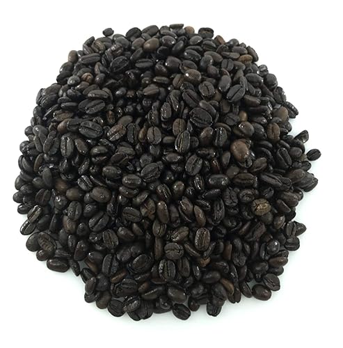 Miniatura 5 de River Moon Coffee, Granos de café tostado oscuro a negro, 16 onzas, extra oscuro, baja acidez, sin OMG, comercio directo, mezcla Fadernauts