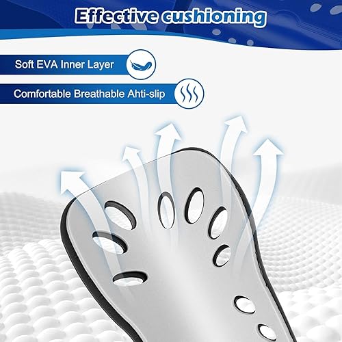 Vista 22 de Soccer Shin Guards, 2 Pair Lightweight and Breathable Shin Guard Sleeves for Adults Football Player, Calf Protective Gear Shin Guards for Men Women