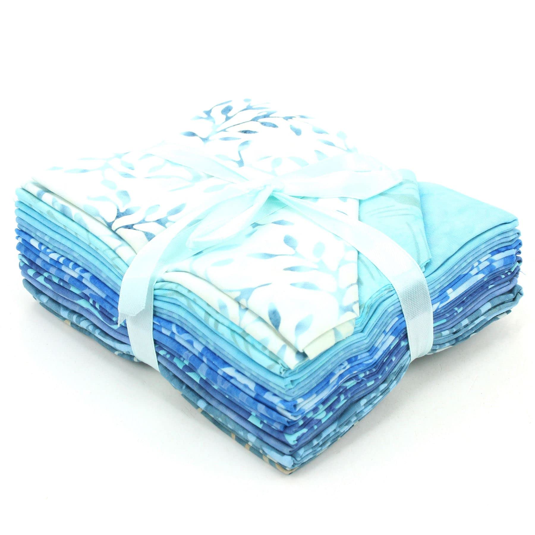 LOUDelephant Cotton Batik Pre Cut Fabric Bundles - Mini Fat Quarter - 029