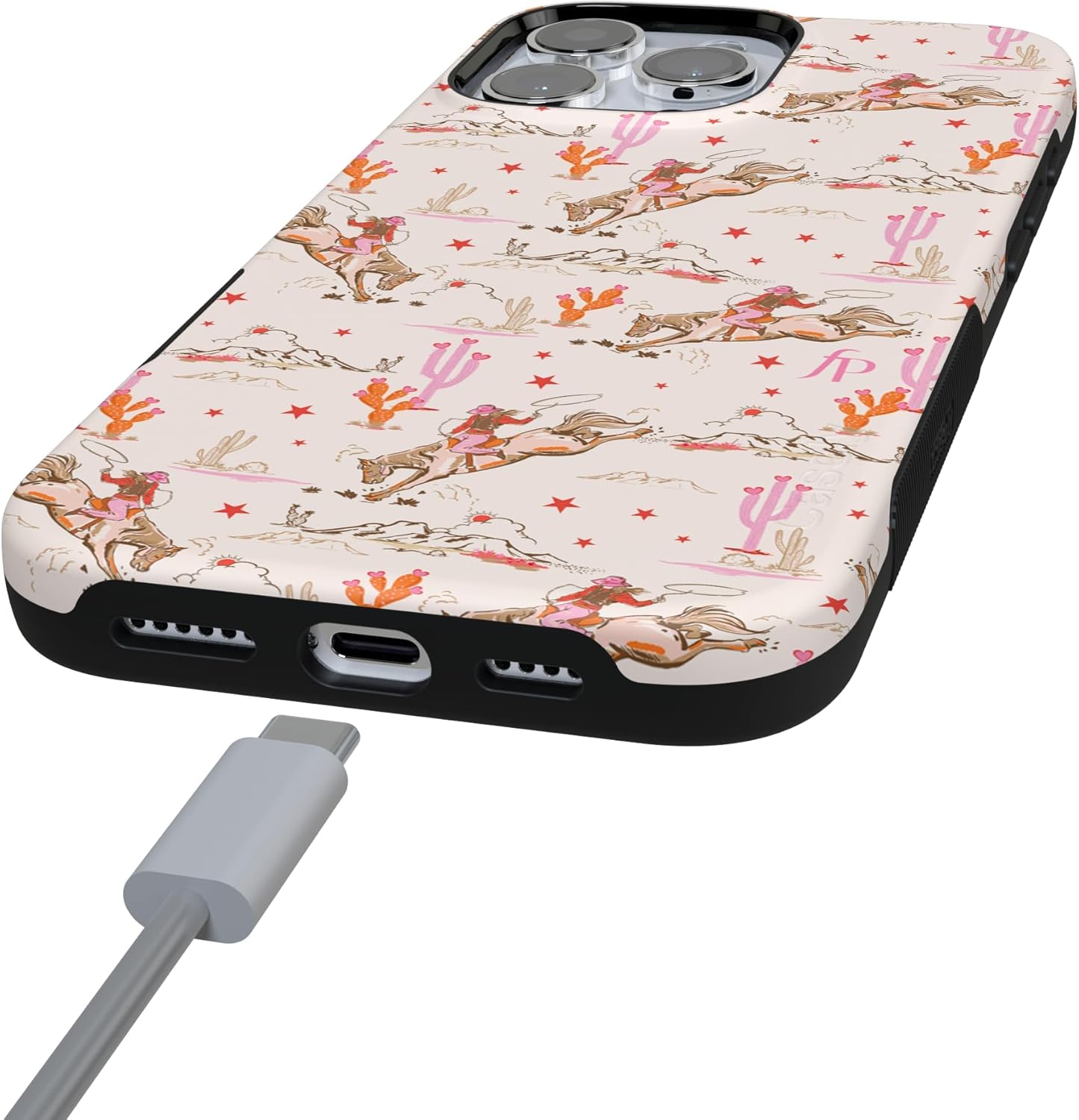 Casely iPhone 16 Pro Max Case | Cowgirl Canyon | FashionPass x Bold Protective Design | Compatible with MagSafe - Image 9