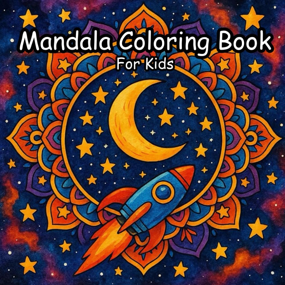 Mandala Coloring Book for Kids!: 36 Fun Designs to Spark Creativity and Calm