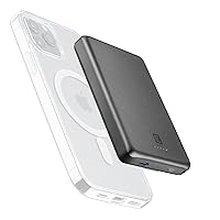 Cellularline - Powerbank MAG LITE 10000 - Caricabatterie portatile Wireless da 10000mAh