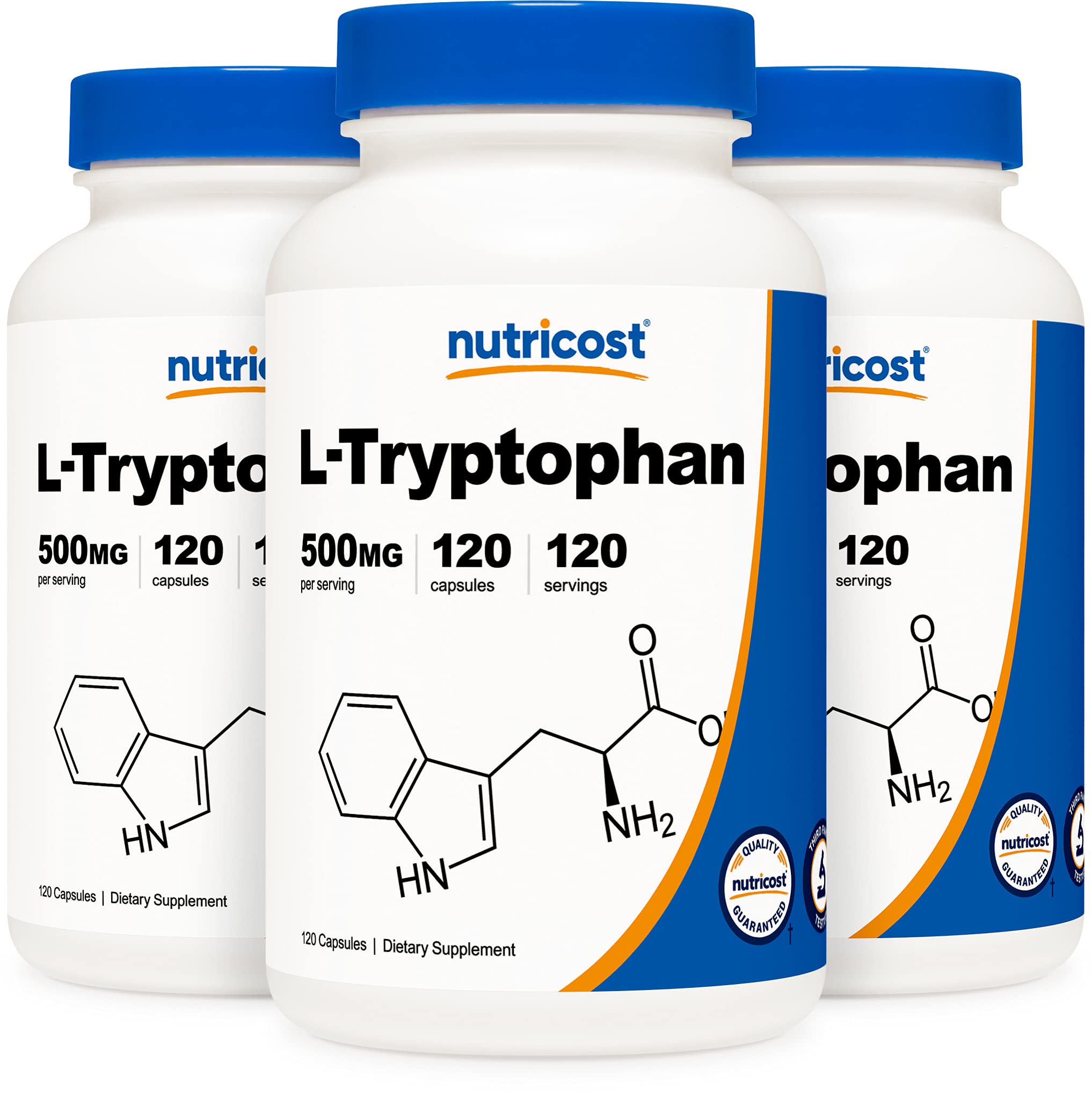 Nutricost L-Tryptophan 500mg - sleep supplements | Mubboo