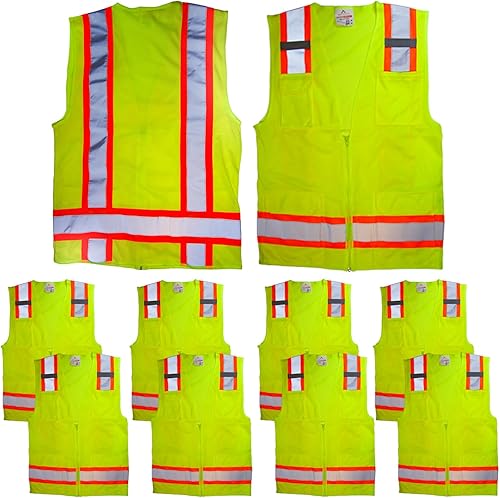 Miniatura 9 de Chaleco de seguridad amarillo de alta visibilidad de Malta Dynamics