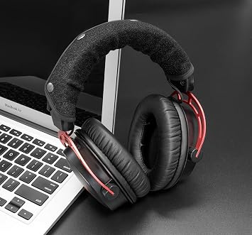 GVOEARS Premium Replacement Ear Pads for HyperX Cloud 1/2/3/Pro/Core/Alpha/Alpha S/Alpha Pro/Flight/Flight S/Stinger, CloudX Stinger Headphones and More, Soft Protein Leather, High Density